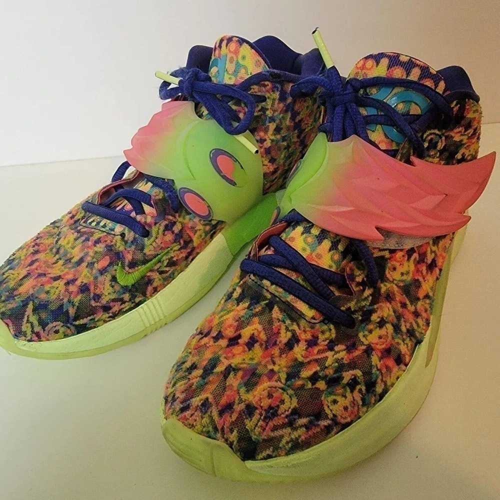 Nike Kevin Durant KD 14 Ron English Lapis Pink Multicolor DO6903-400 Men’s 8.5